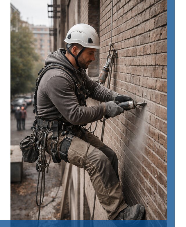 Расшивка кирпичных швов в Энгельсе от 640 р. | ВЫСОТНИК-Энг