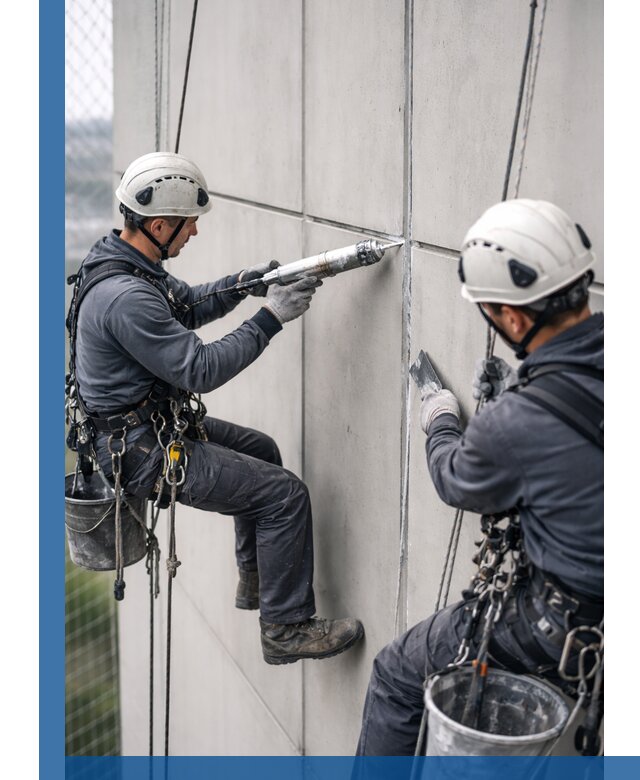 Первичная герметизация швов фасадов и кровель в Энгельсе