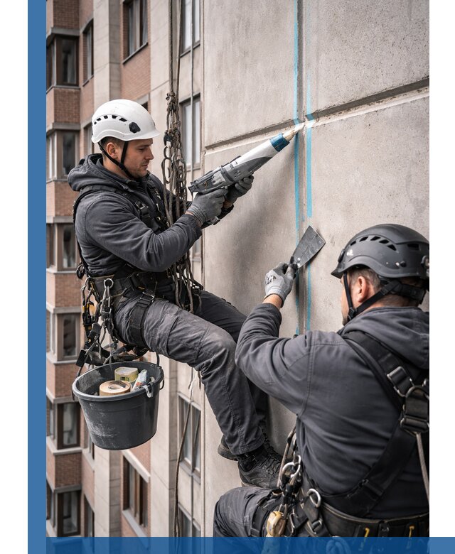 Вторичная герметизация швов фасада и кровли в Энгельсе