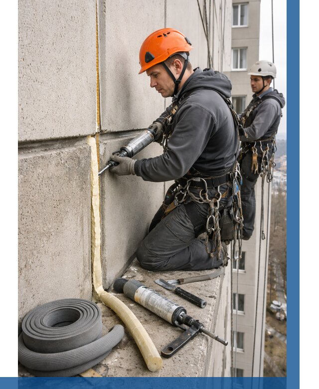 Теплый шов межпанельные швы в Энгельсе от 746 р. | ВЫСОТНИК-Энг