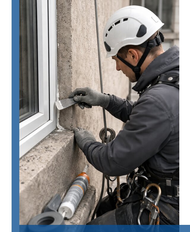 Герметизация монтажных швов окон в Энгельсе с гарантией качества