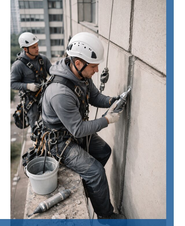 Ремонт деформационных швов здания в Энгельсе от 1066 р. | ВЫСОТНИК-Энг