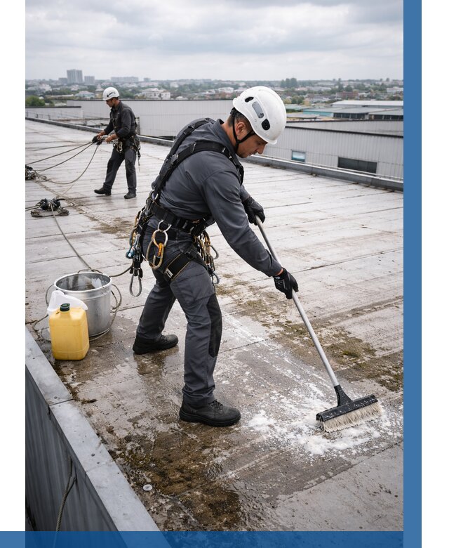 Очистка крыши по графику в Энгельсе от 7994 р. | ВЫСОТНИК-Энг