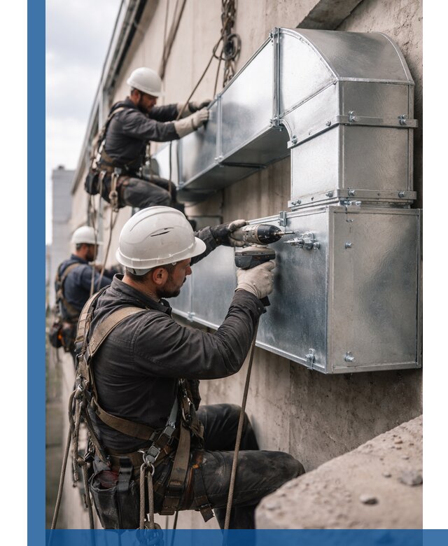 Профессиональный монтаж вентиляционных коробов в Энгельсе под ключ