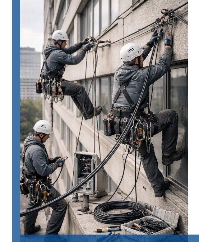 Прокладка оптоволоконного кабеля в Энгельсе под ключ с тестированием