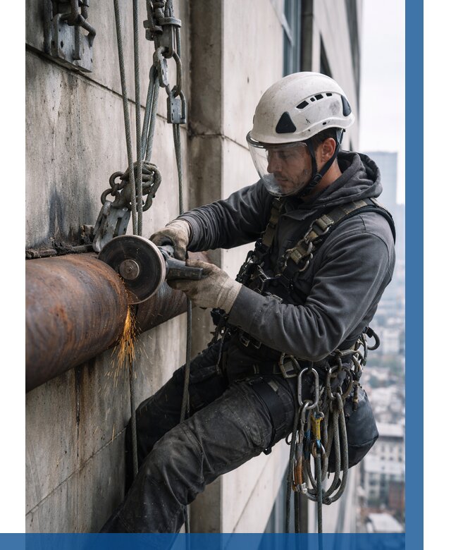 Резка металла на высоте в Энгельсе по цене от 4797 р. | ВЫСОТНИК-Энг