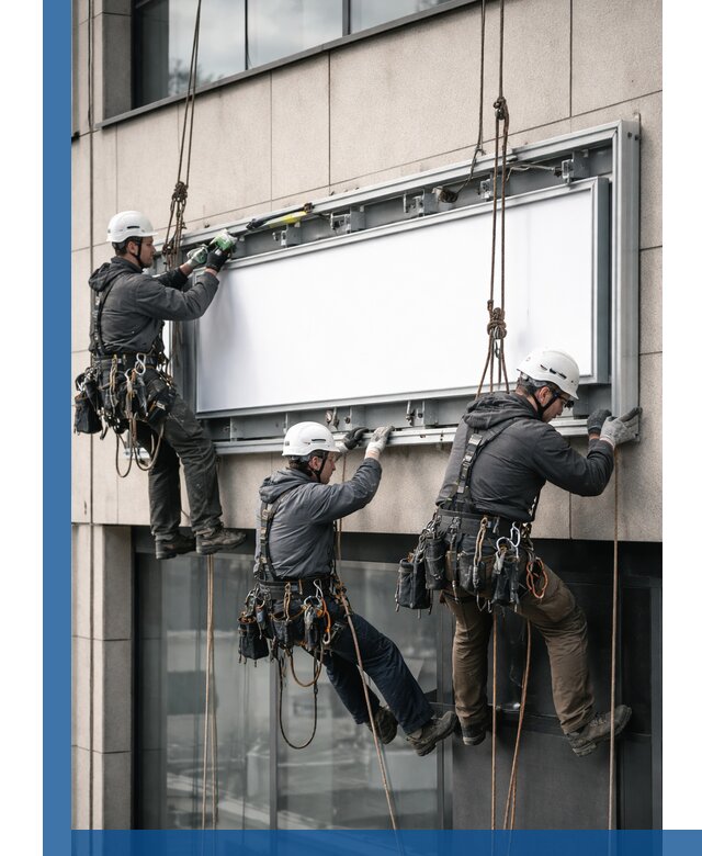 Профессиональный монтаж светового короба под ключ в Энгельсе