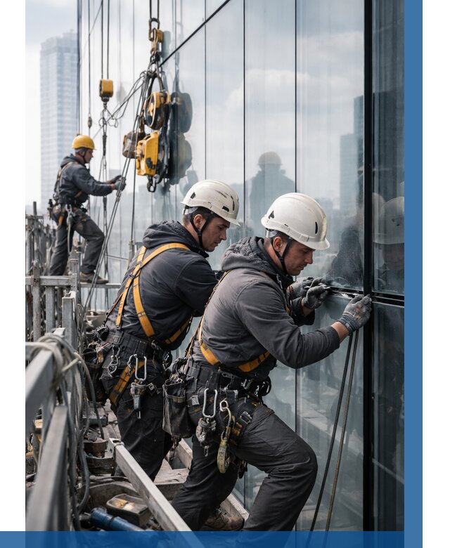 Структурное остекление фасадов в Энгельсе от 10126 р. | ВЫСОТНИК-Энг