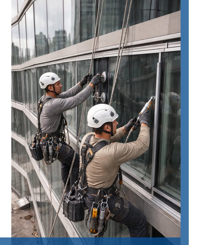 Радиусное остекление фасада в Энгельсе от 12791 р. | ВЫСОТНИК-Энг