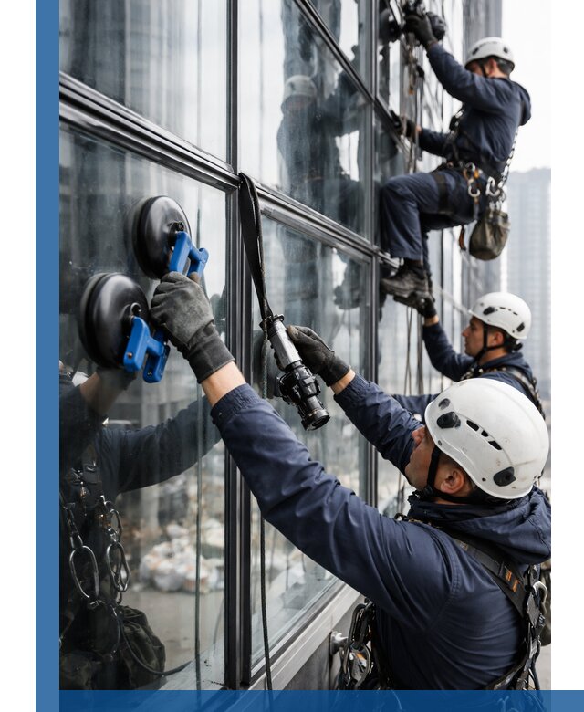 Радиусное остекление фасадов под ключ в Энгельсе с гарантиями