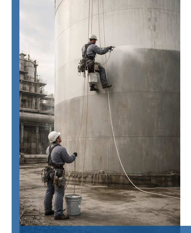 Покраска стальных резервуаров и емкостей в Энгельсе профессионально