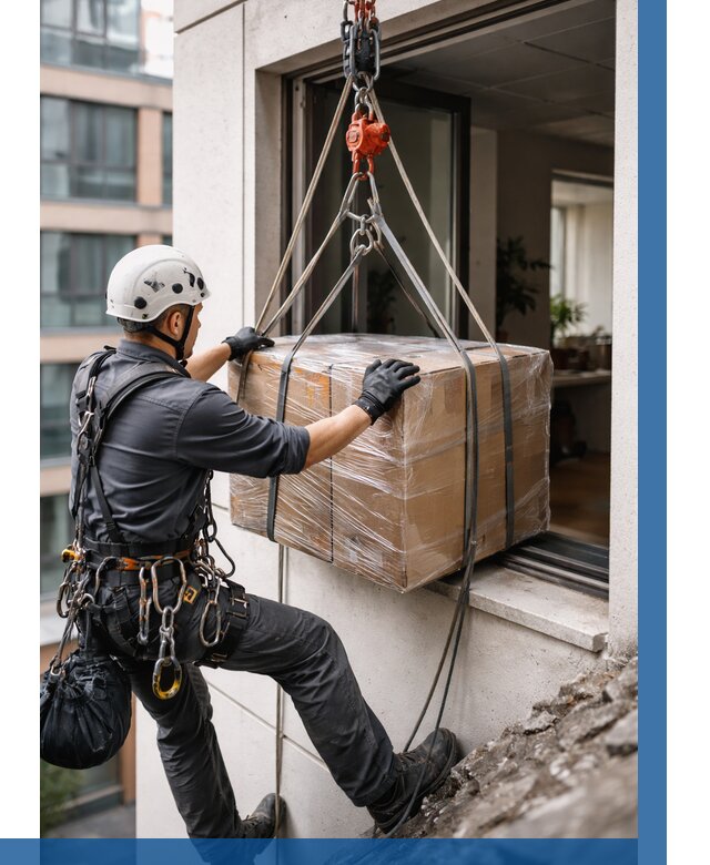 Подъем груза через окно в Энгельсе от 4797 р. | ВЫСОТНИК-Энг