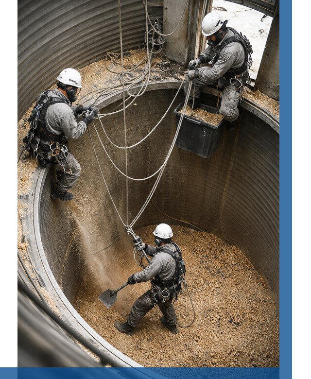 Чистка зерновых бункеров в Энгельсе от 12791 р. | ВЫСОТНИК-Энг