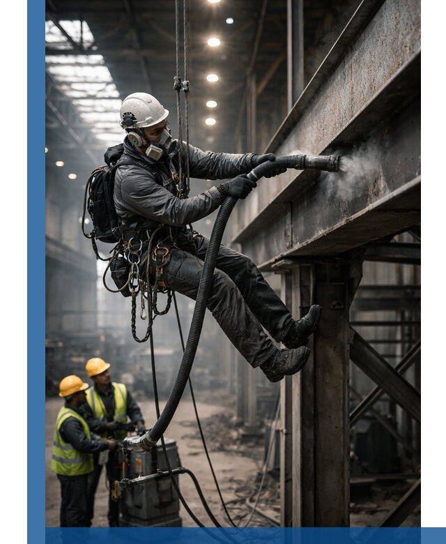 Обеспыливание конструкций в цехах промышленного производства в Энгельсе