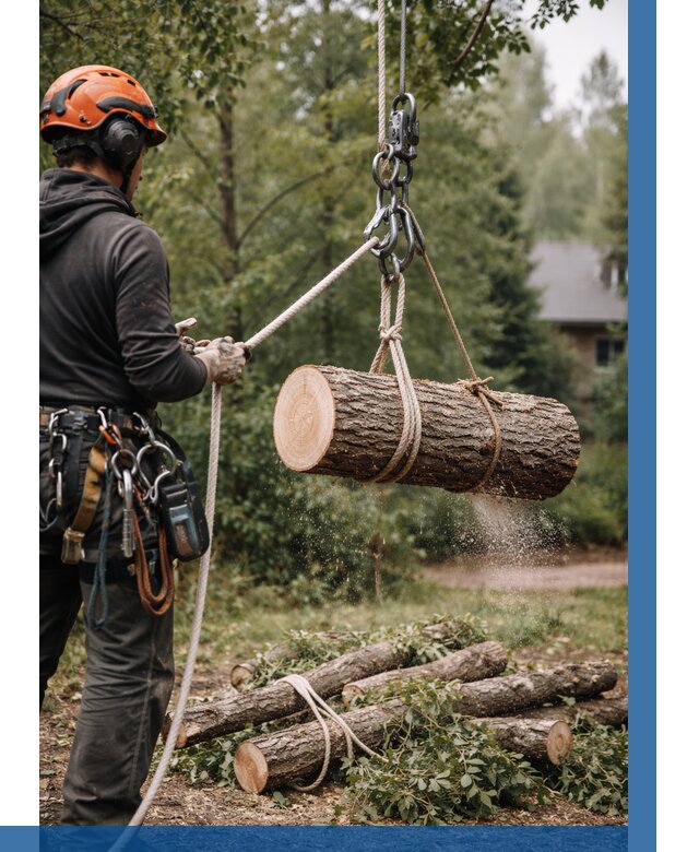 Валка деревьев частями в Энгельсе от 7994 р. | ВЫСОТНИК-Энг