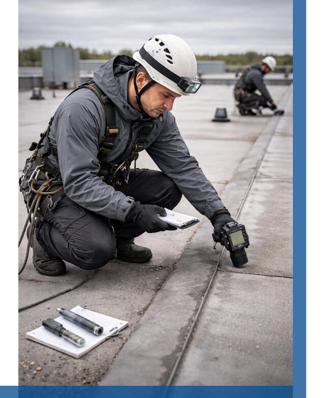 Обследование кровли на протечки в Энгельсе от 4797 р. | ВЫСОТНИК-Энг